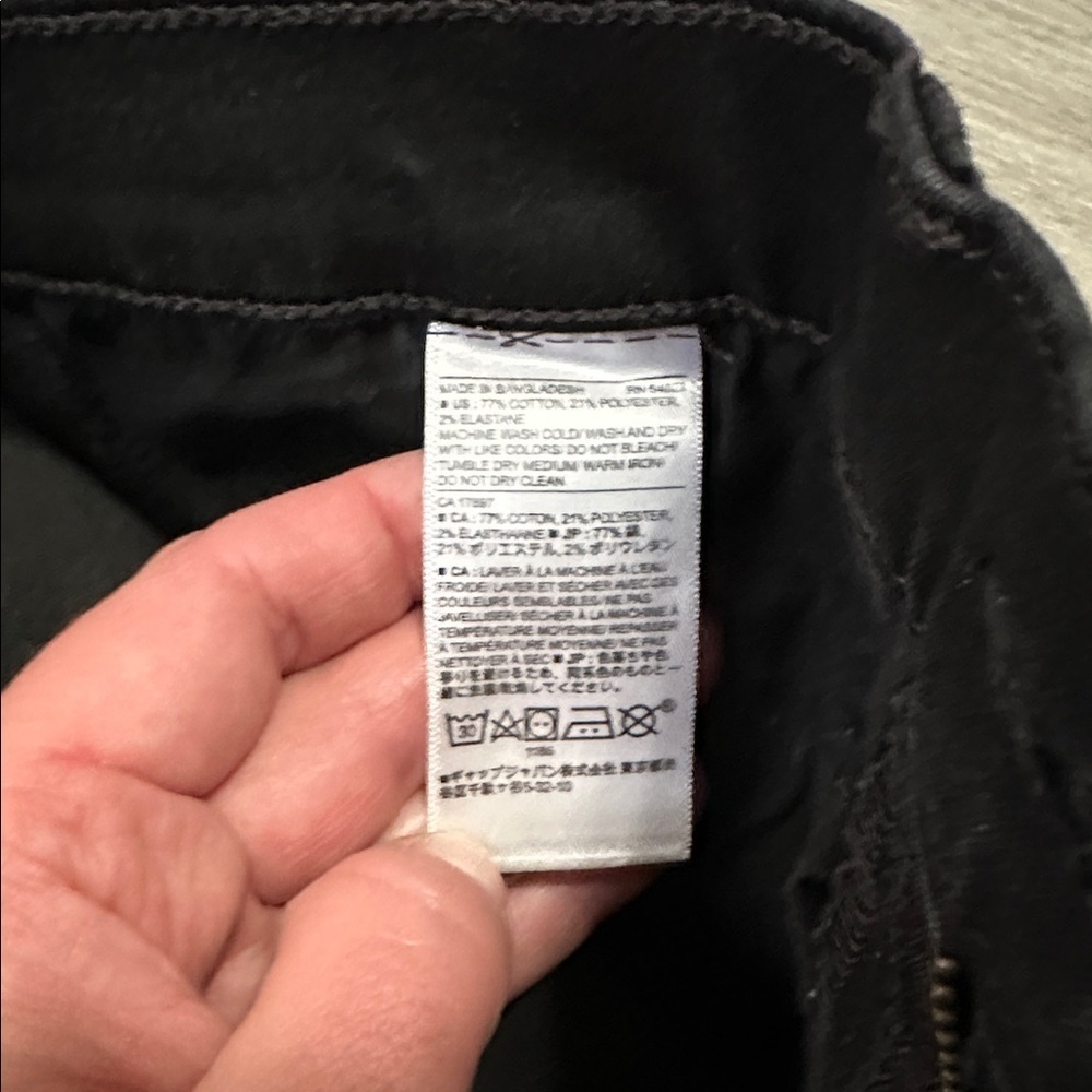 Banana Republic women’s  skinny fitBlack Skinny Jeans size 29/8 - Picture 10 of 10